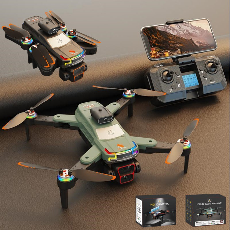 JS39 Cross-Border New Drone with One-Click Return, Brushless Motor, HD Screen, Aerial Photography Remote Control Aircraft Toy