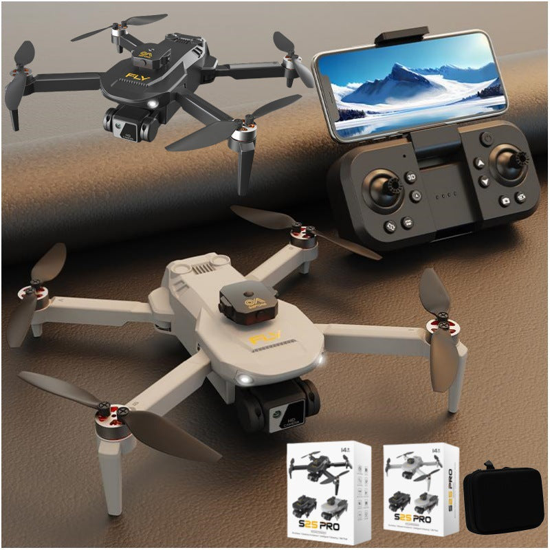 S25 Foldable Brushless Drone – Dual HD Camera, Optical Flow, Obstacle Avoidance
