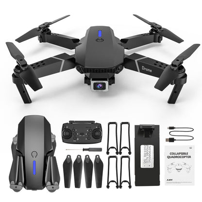 Mini Drone Folding 4K HD Aerial Photography Quadcopter Remote Control Aircraft Cross-border Hotsale E88