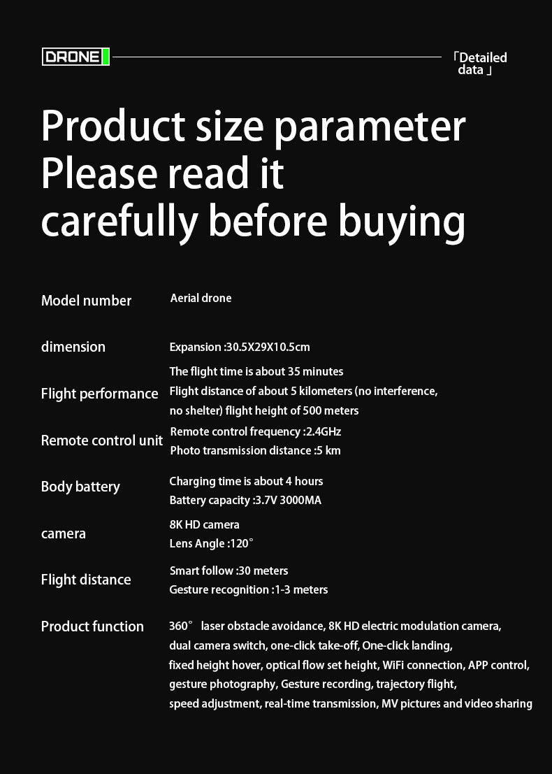 A19 GPS Drone with Brushless Motor, HD Camera, Optical Flow Positioning, Altitude Hold, Obstacle Avoidance, One-Key Return – Remote Control Aircraft