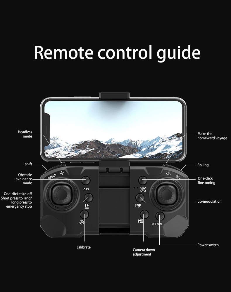 A19 GPS Drone with Brushless Motor, HD Camera, Optical Flow Positioning, Altitude Hold, Obstacle Avoidance, One-Key Return – Remote Control Aircraft